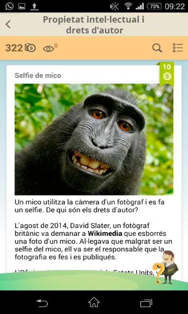 Selfie de mico