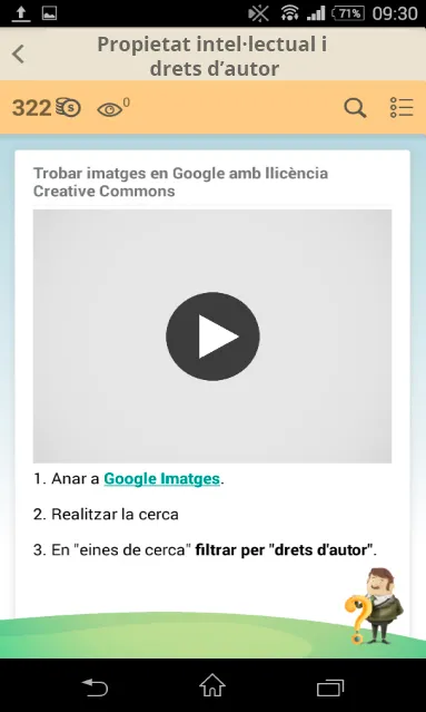 Trobar imatges en Google amb llicència Creative Commons