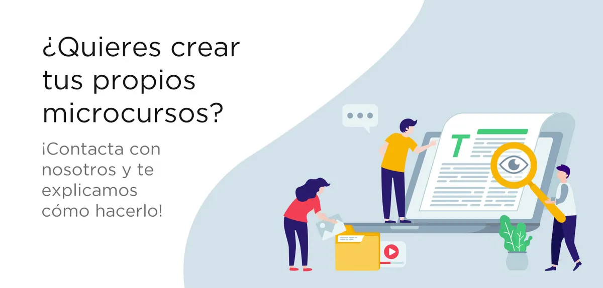process to create elearning courses Crea tus microcursos