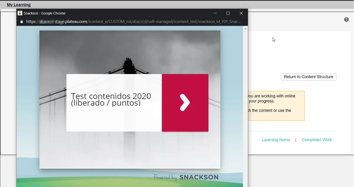 Integración Snackson con SucessFactors