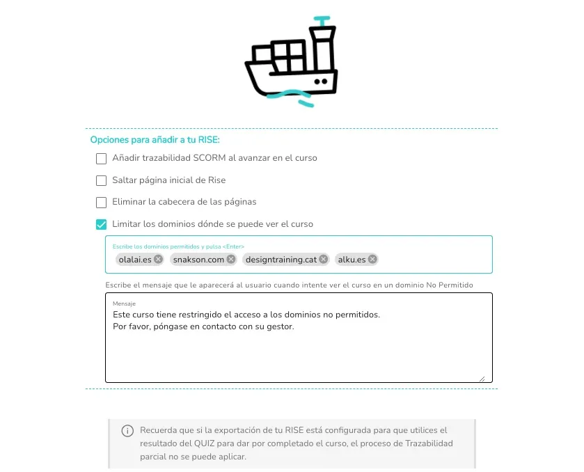Amplia les funcionalitats d’Articulate Rise Amplia les funcionalitats d’Articulate Rise