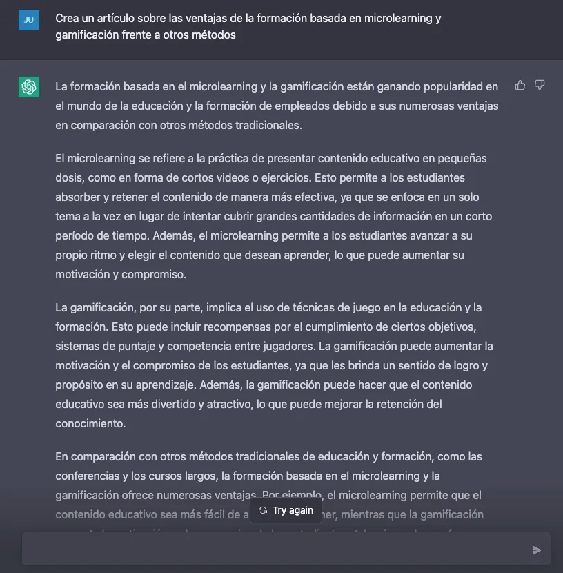 El futuro de los contenidos está en la Inteligencia Artificial - ChatGPT