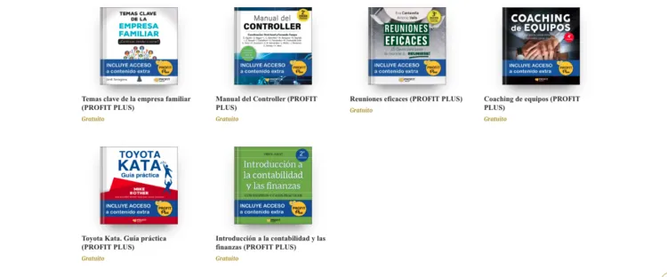 Contenidos divulgativos basados en lanzamientos editoriales, como los desarrollados conjuntamente con Profit Editorial | Libros de negocios Contenidos divulgativos basados en lanzamientos editoriales, como los desarrollados conjuntamente con Profit Editorial | Libros de negocios