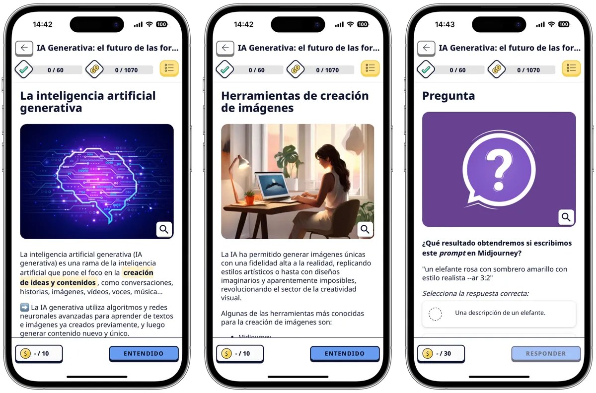 Microcurso sobre Inteligencia Artificial Generativa: el futuro de las formaciones Microcurso sobre Inteligencia Artificial Generativa: el futuro de las formaciones