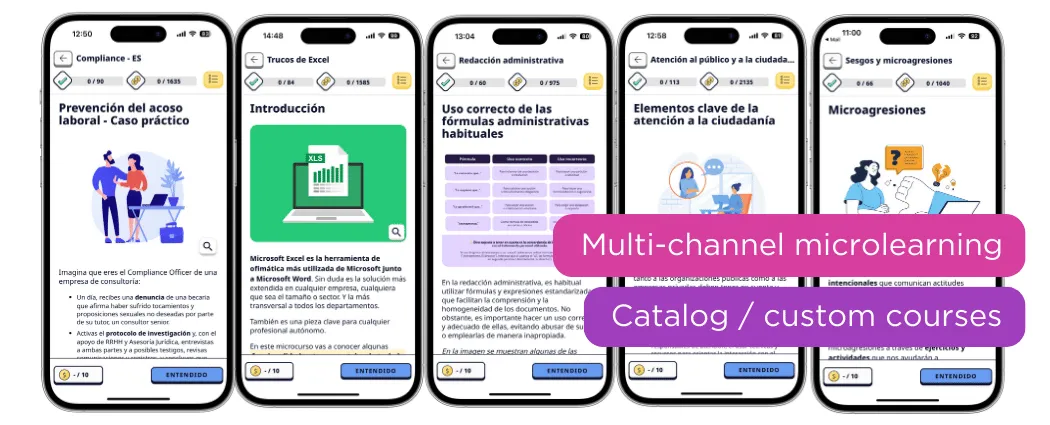 Snackson es microlearning Microlearning