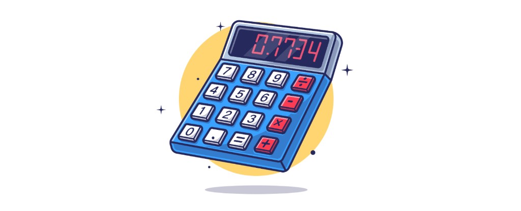 Il·lustració de calculadora per estimar el crèdit FUNDAE