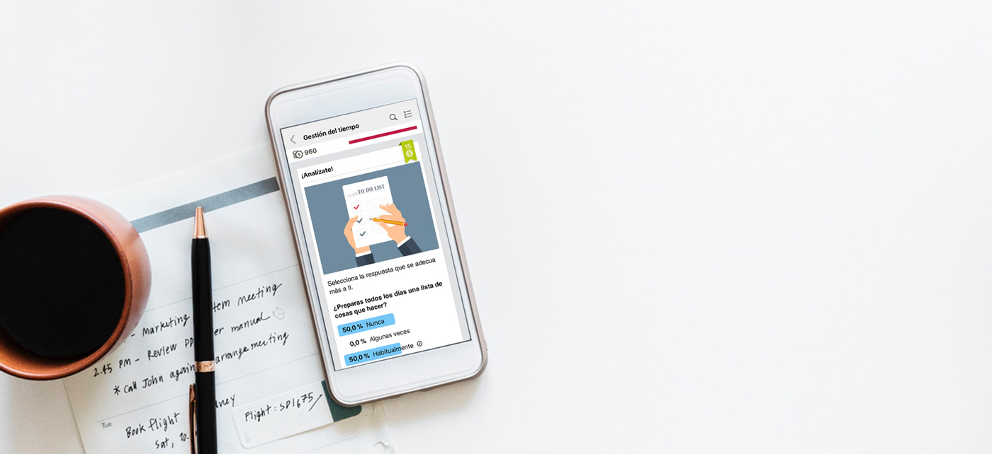 Prueba la potencia del microlearning, el mobile learning y la gamificación.