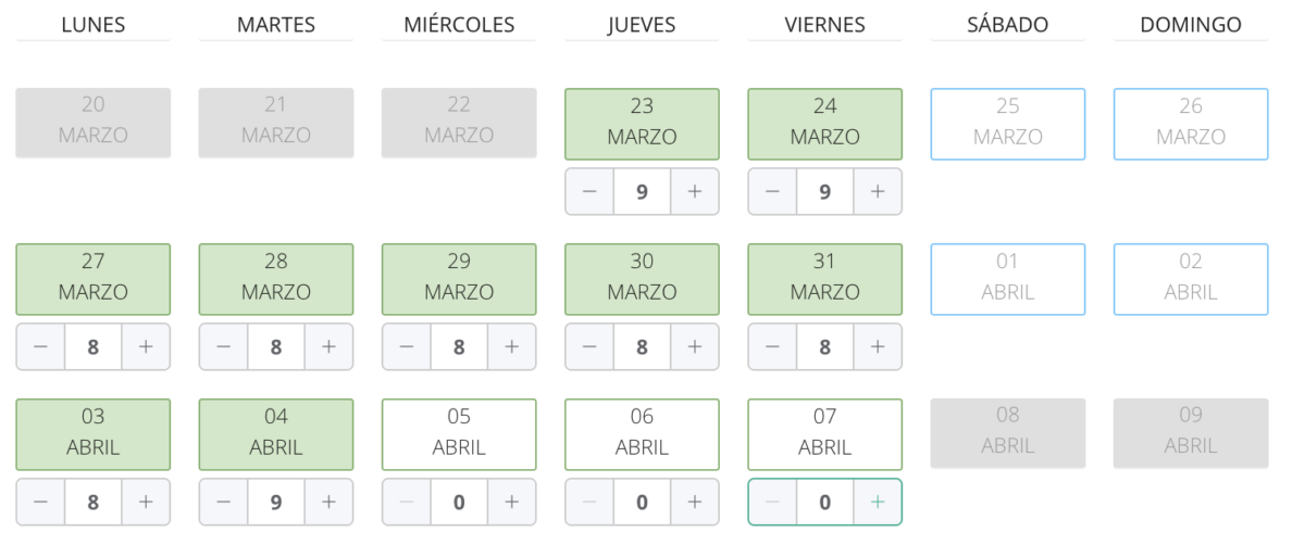 Calendario