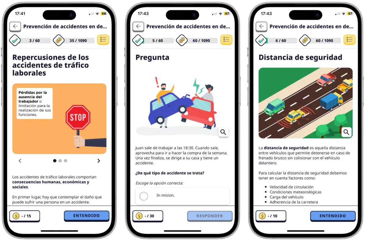 Microcurs: Prevenció d’accidents en desplaçaments 2 Prevenció d’accidents en desplaçaments