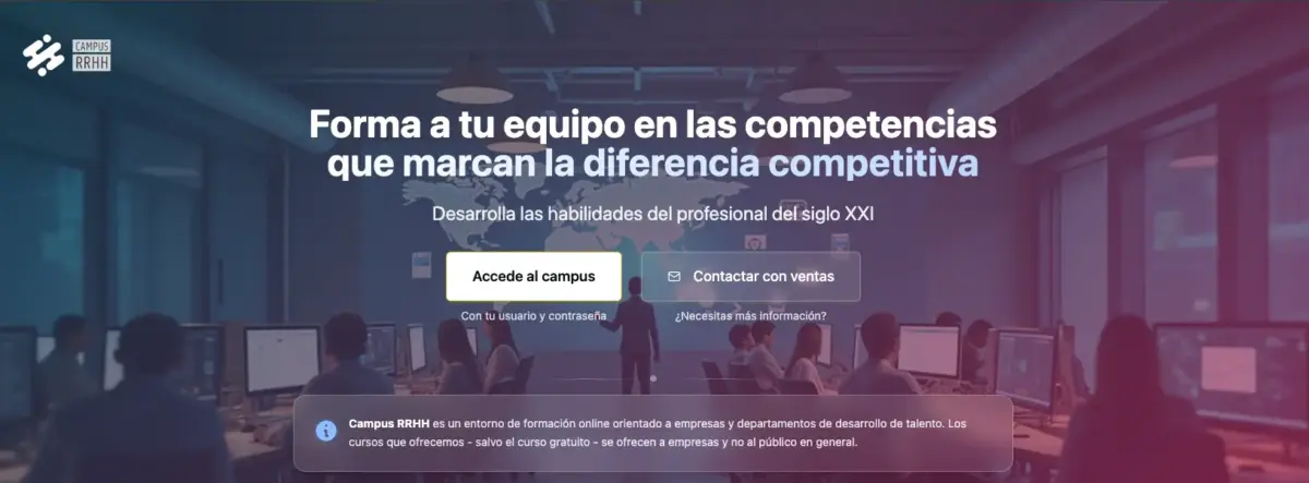 Siete microcursos de Inteligencia Artificial para que tu equipo entienda, use y gestione la IA con confianza 9 campus RRHH Formacion IA